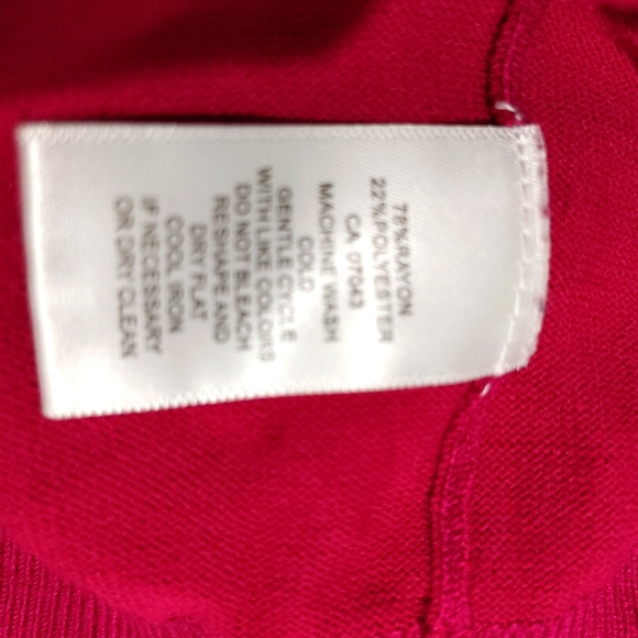 Cable & Gauge Sleeveless Crop Top Size L - Picture 3 of 5